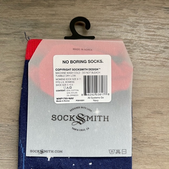 All Systems Go Planet Ankle Socks - Picture 3 of 3